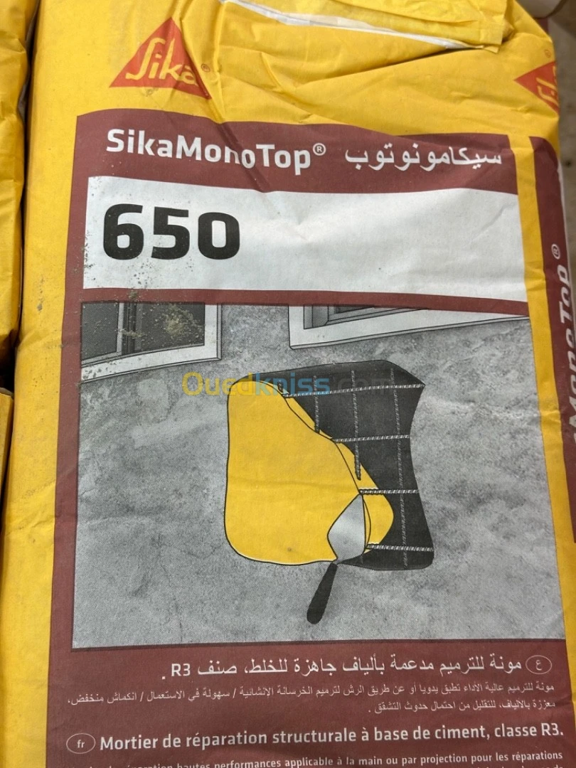 Sika MonoTop®-650 – Mortier Anticorrosion pour Béton Armé